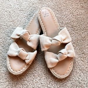 🌱3/$15🌱 A New Day Miriam Double Knotted Espadrille Slide Sandals
